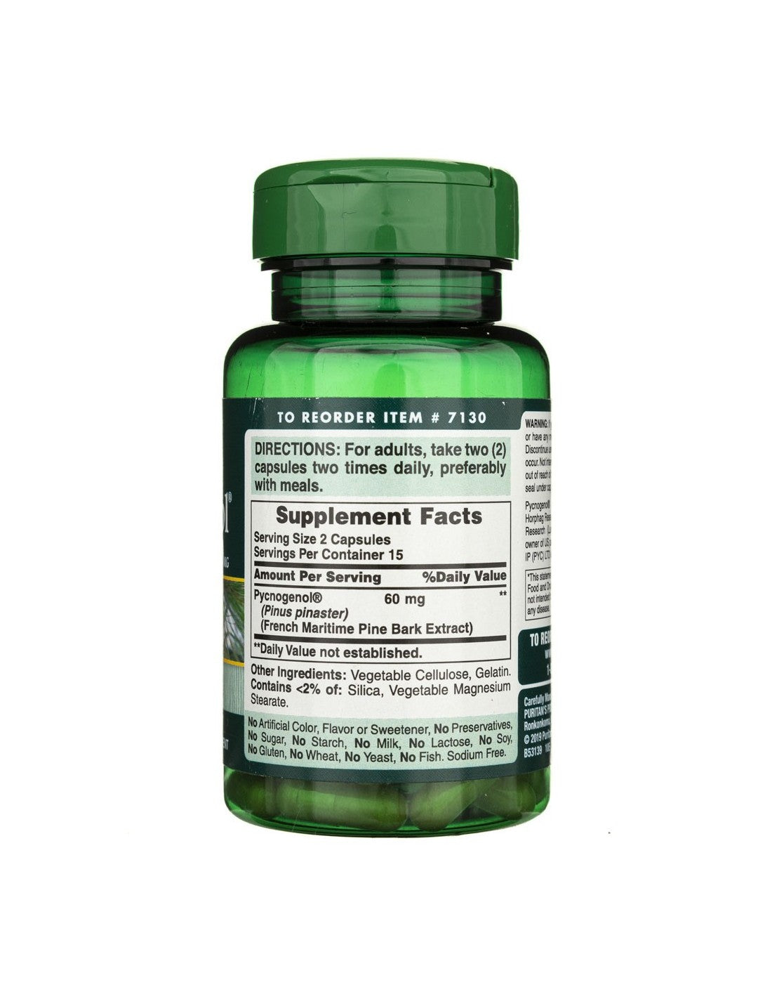 Pycnogenol 60 mg | Circulación y vasos sanguíneos