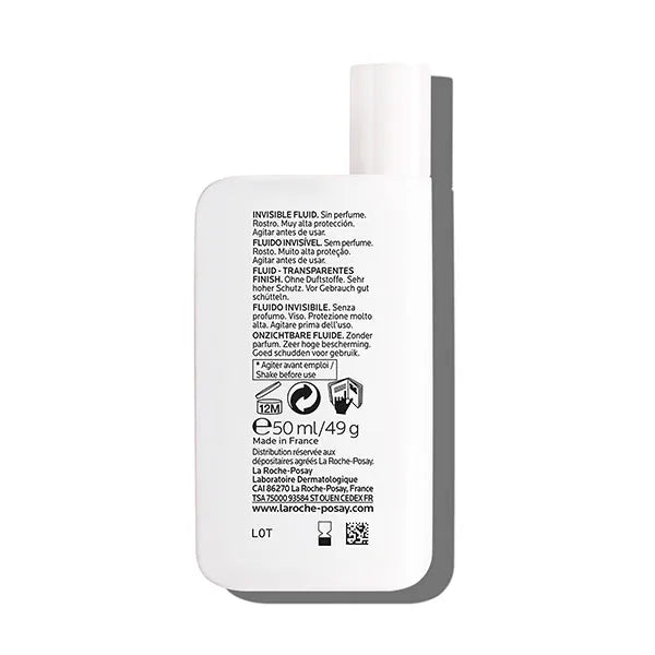 Anthelios UVMUNE 400 La Roche-Posay – Fluido solar invisible SPF 50+ – 50 ml
