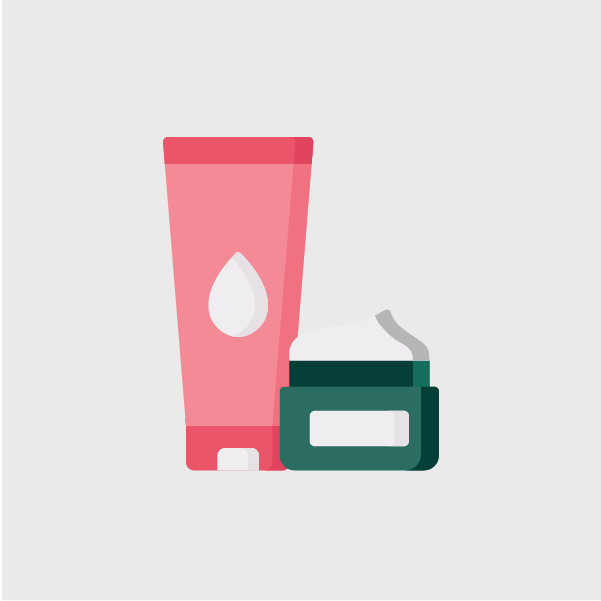 Envases de cremas y gel