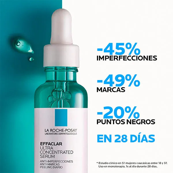 Effaclar Serum La Roche-Posay – 30 ml | Reduce imperfecciones faciales