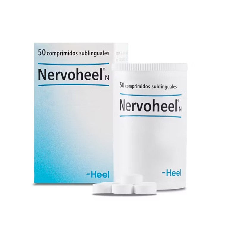 Nervoheel 50 comprimidos | Ansiedad, Nerviosismo y Agitación