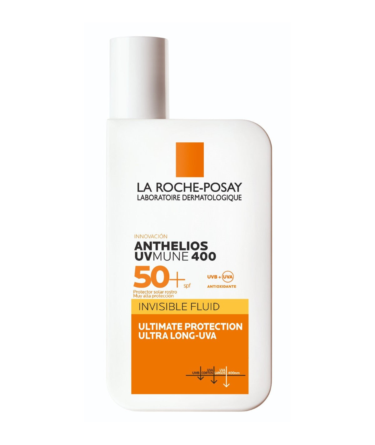 Anthelios UVMUNE 400 La Roche-Posay – Fluido solar invisible SPF 50+ – 50 ml