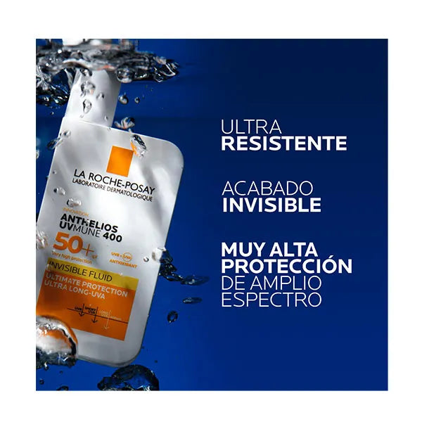 Anthelios UVMUNE 400 La Roche-Posay – Fluido solar invisible SPF 50+ – 50 ml