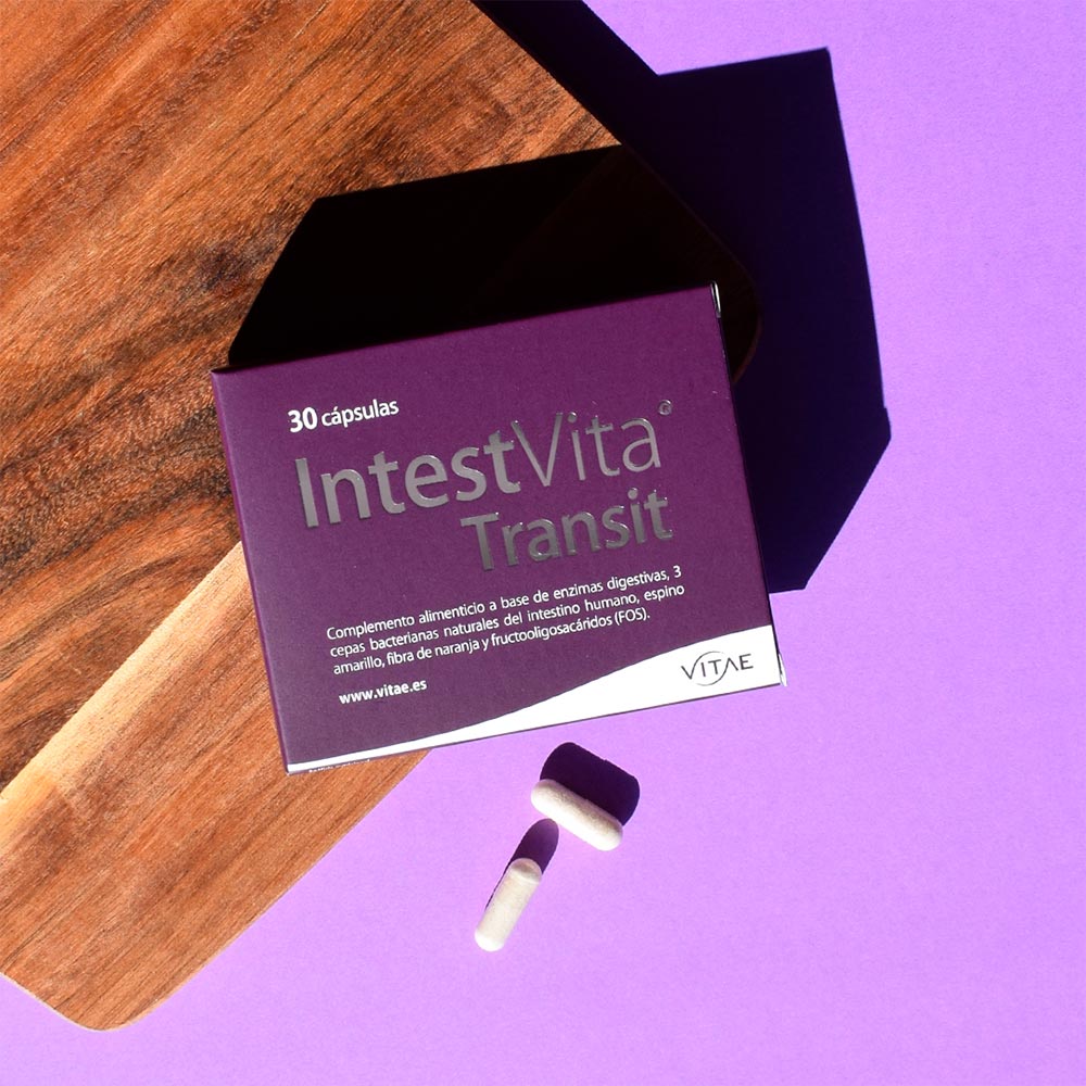 IntestVita Transit – 60 Cápsulas | Digestión y flora intestinal
