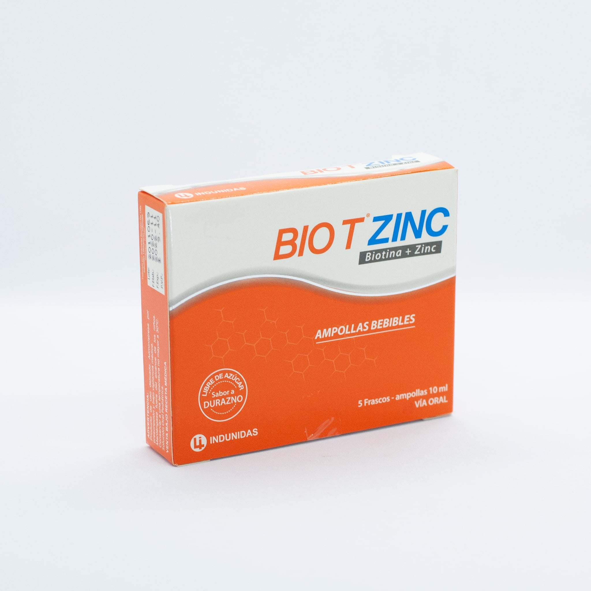 Bio t zinc ampollas