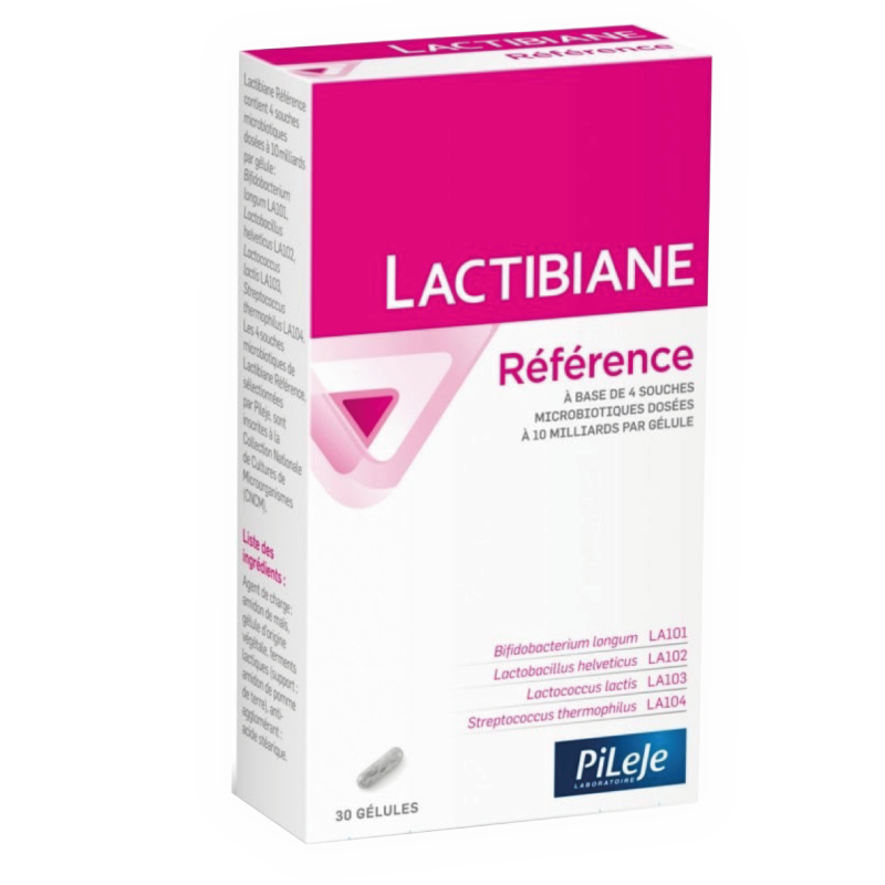 Lactibiane Référence – 30 cápsulas | Equilibrio intestinal y digestivo
