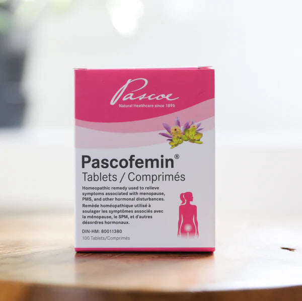 Pascofemin - 100 tabletas | Menopausia y PMS